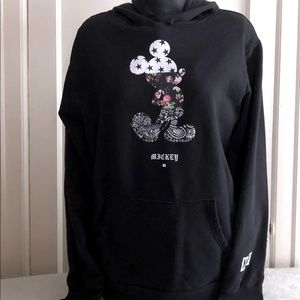 Mickey Mouse Neff Black Hoodie Size Large